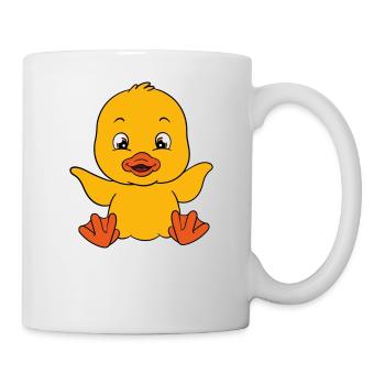Drôle de canard Canards mignons - Mug blanc - blanc - Droite