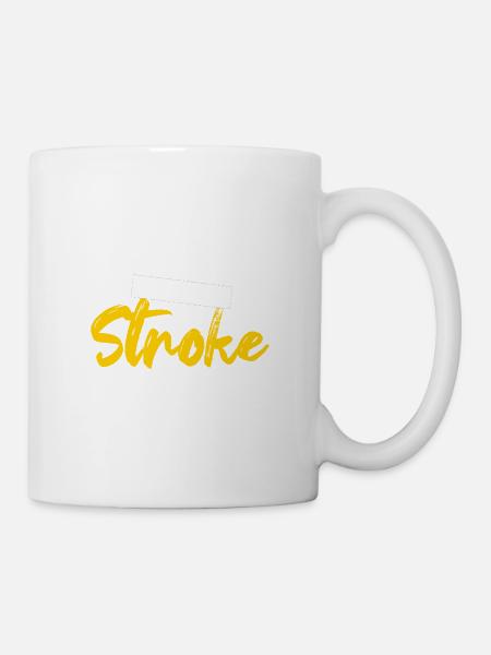 Ich Habe Einen Schlaganfall Überlebt Für Alle - Tasse - Weiß