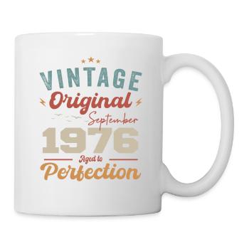 Septembre 1976 Jubilé 1976 Septembre Don - Mug blanc - blanc - Droite