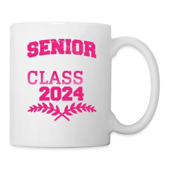 Classe de maman senior de 2024 Proud Mama Funny - Mug blanc - blanc - Droite