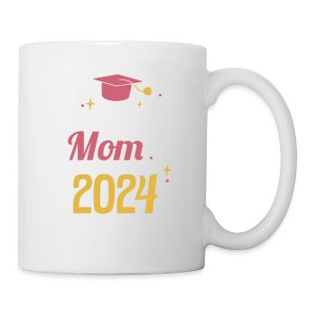 Proud Mama Senior Mom Class of 2024 Funny - Mug blanc - blanc - Droite