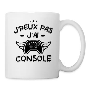 J'Peux Pas ! J'Ai Console - Mug blanc - blanc - Droite
