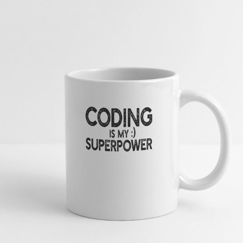 Computer Programmer - Coding is my superpower Tasse