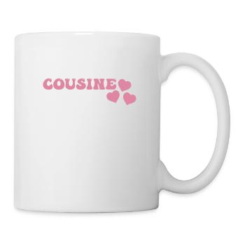 Cousin - Mug blanc - blanc - Droite