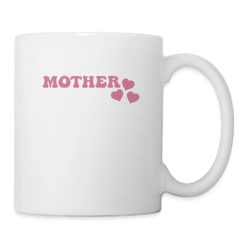 Mutter - Tasse - Weiß - Rechts