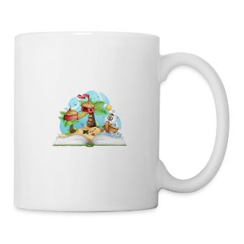Une journée sans lire un livre de bibliothécaire drôle - Mug blanc - blanc - Droite