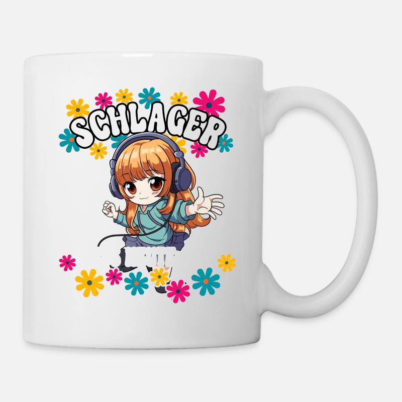 Schlager - Tasse - Weiß