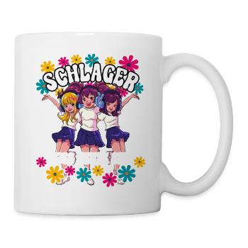 Schlager - Tasse - Weiß - Rechts
