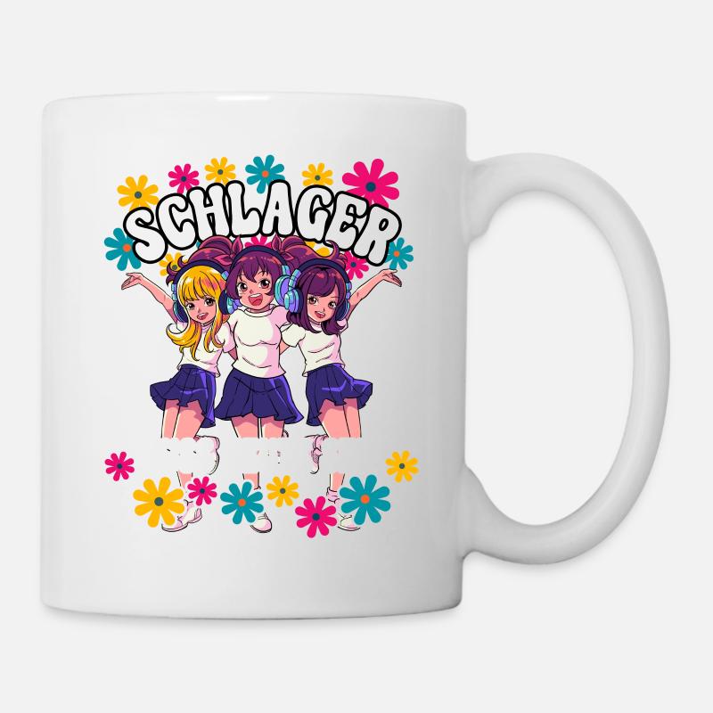 Schlager - Tasse - Weiß
