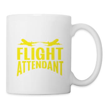 Flight Attendant Papa Stewardess Flight Attendant - Mug - white - Right