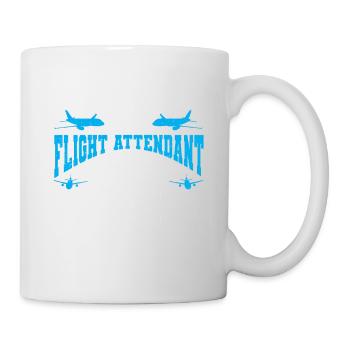 Flight Attendant Papa Stewardess Flight Attendant - Mug - white - Right