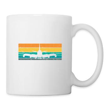 Flight Attendant Papa Stewardess Flight Attendant - Mug - white - Right
