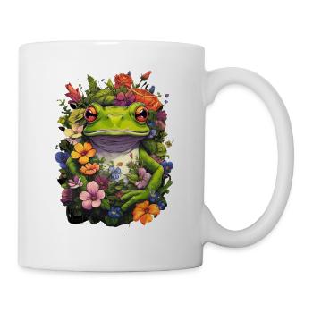 Ästhetischer Frosch Frösche für einen Frosch - Tasse - Weiß - Rechts