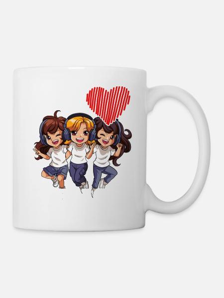 Ich Liebe Schlager - Tasse - Weiß
