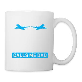 Flight Attendant Papa Stewardess Flight Attendant - Mug - white - Right