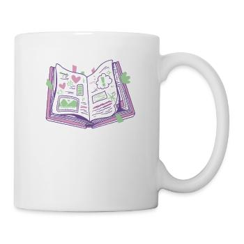 Ich wäre lieber Scrapbooking Scrapbook Crafter - Tasse - Weiß - Rechts