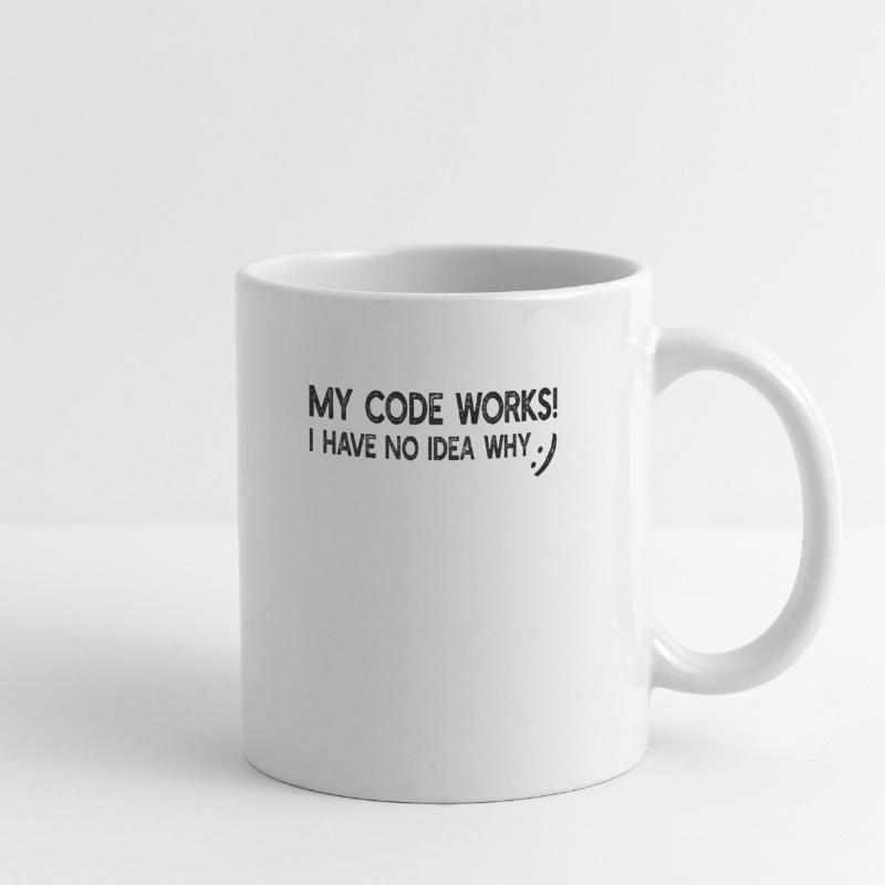 My code works! i have no idea why - Funny Programm Tasse