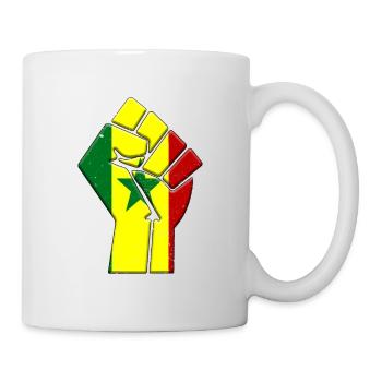 Senegal Flag Senegalese Country Pride Native - Mug - white - Right
