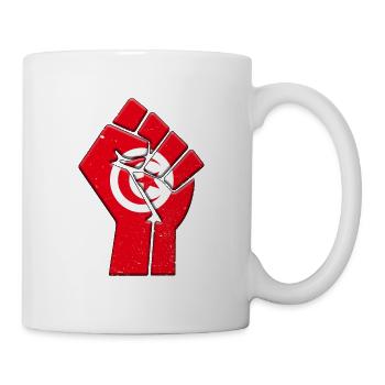 Tunisia Flag Tunisian Country Pride Native Family - Mug - white - Right