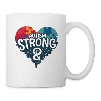 Autismus Strong - Tasse - Weiß - Rechts