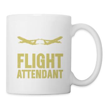 Flight Attendant Papa Stewardess Flight Attendant - Mug - white - Right