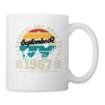 September 1967. Birthday gift September 1967 - Mug - white - Right