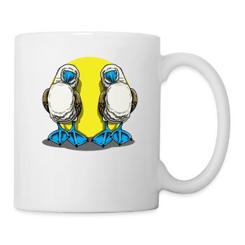 Galapagos Blue-footed Couple - Mug - white - Right