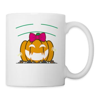 La grande sœur citrouille - Mug blanc - blanc - Droite