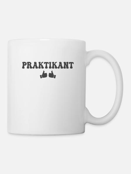 Praktikant - Tasse - Weiß