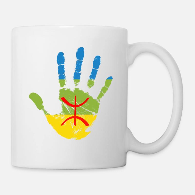AMAZIGH BERBERE KABYLE Z AMAZIGH - Mug blanc - blanc