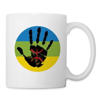 AMAZIGH BERBER KABYLE Z AMAZIGH - Tasse - Weiß - Rechts