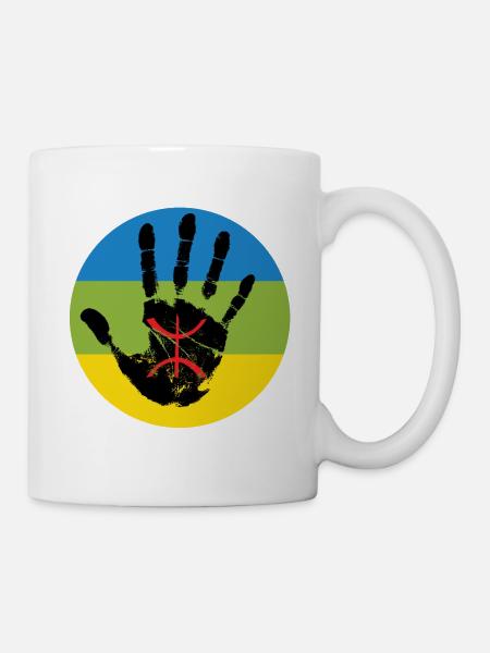 AMAZIGH BERBERE KABYLE Z AMAZIGH - Mug blanc - blanc