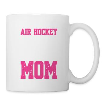 Favorite Air Hockey Player Calls Me Mom - Tasse - Weiß - Rechts