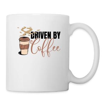 Driven by Coffee - Coffee Lovers Coffee Morning - Mug blanc - blanc - Droite