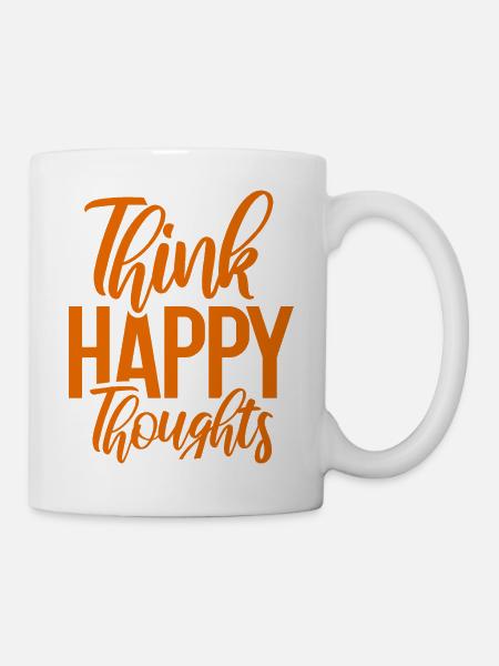 Positive Attitude Happiness Therapy - Mug - white