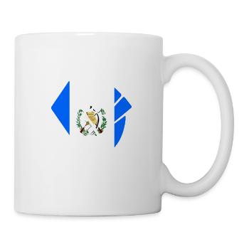 Drapeau du Guatemala Pays Guatémaltèque Fierté Natif - Mug blanc - blanc - Droite