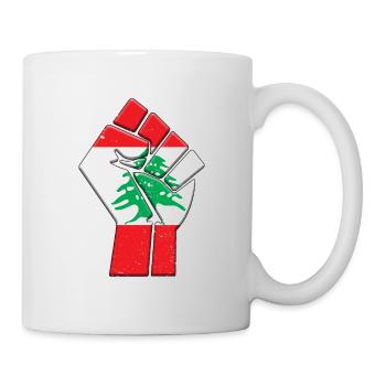 Liban Drapeau Lebonese Country Pride Famille autochtone - Mug blanc - blanc - Droite