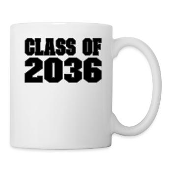 Remise des diplômes de la maternelle 2036 - Mug blanc - blanc - Droite