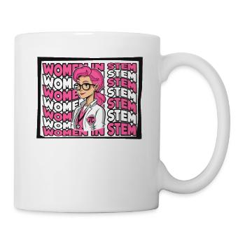 Women In STEM STEM Scientist Empowering Women - Mug - white - Right