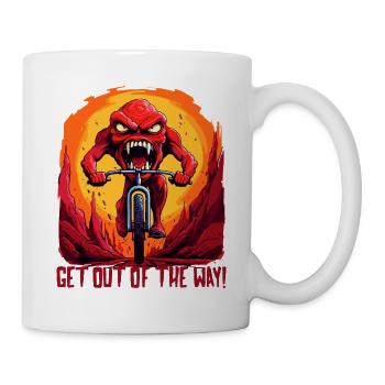 Monster Mountain Biker - Mug - white - Right