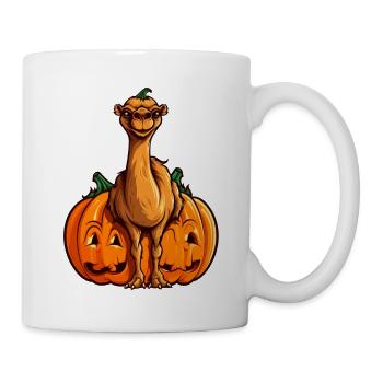 Camel Pumpkin Lazy Halloween Party Costume pour - Mug blanc - blanc - Droite