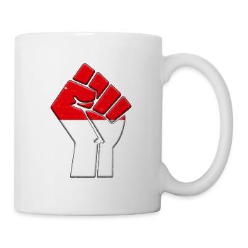 Indonesia Flag Indonesian Country Pride Native - Mug - white - Right