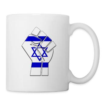 Drapeau d’Israël Fierté du pays israélien Ascendance autochtone - Mug blanc - blanc - Droite