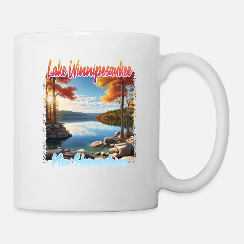 Lac Winnipesaukee - Mug blanc - blanc