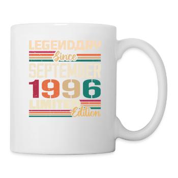 September 1996 Anniversary 1996 September Gift - Mug - white - Right