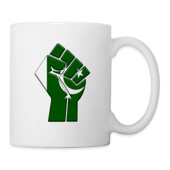 Pakistan Flag Pakistani Country Pride Native - Mug - white - Right