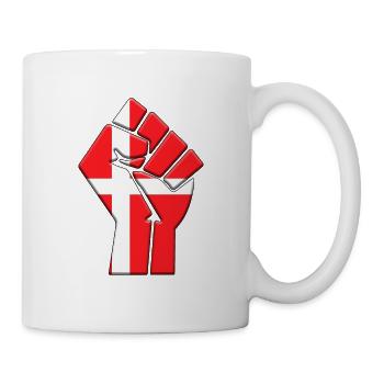 Denmark Flag Danish Country Pride Native Ancestry - Mug - white - Right