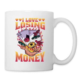 I Love Losing Money 5 - Mug - white - Right