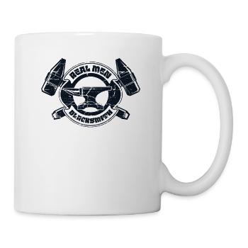 Real Men Hobby Legend Forging Anvil Professional - Mug - white - Right