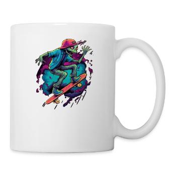 Skateboard Skater Ramp Skating Skating Lizards - Mug - white - Right